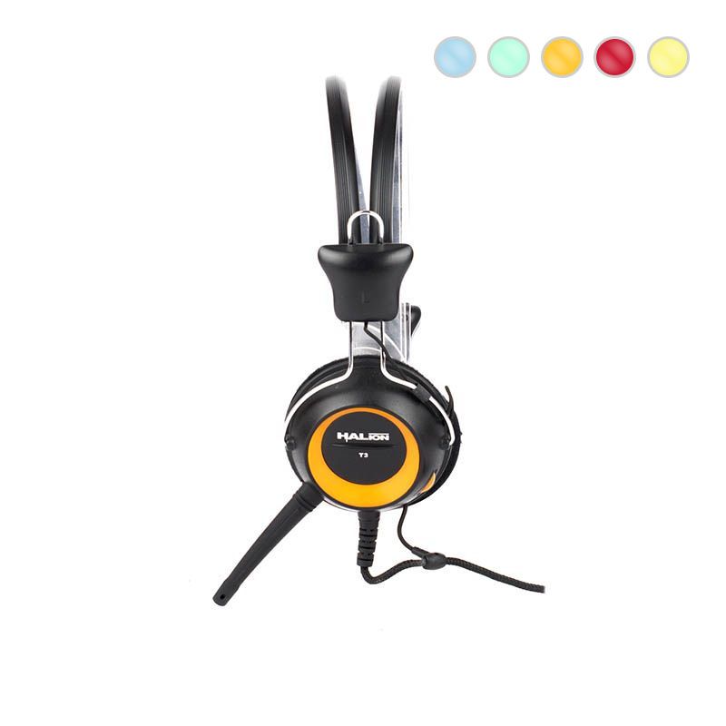 Auriculares T3 Halion para oficina o cabina de internet