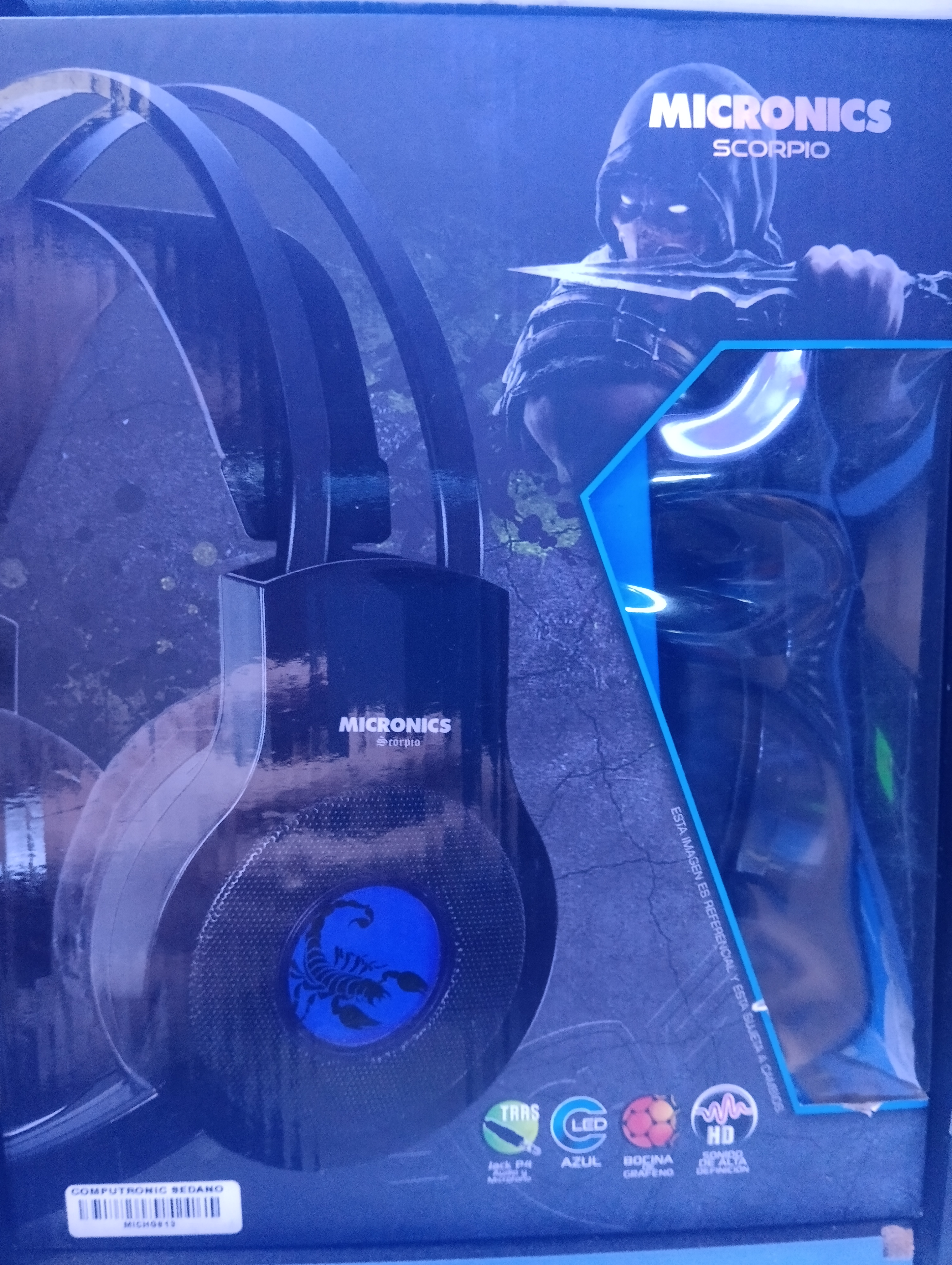 Auriculares Scorpio Micronics
