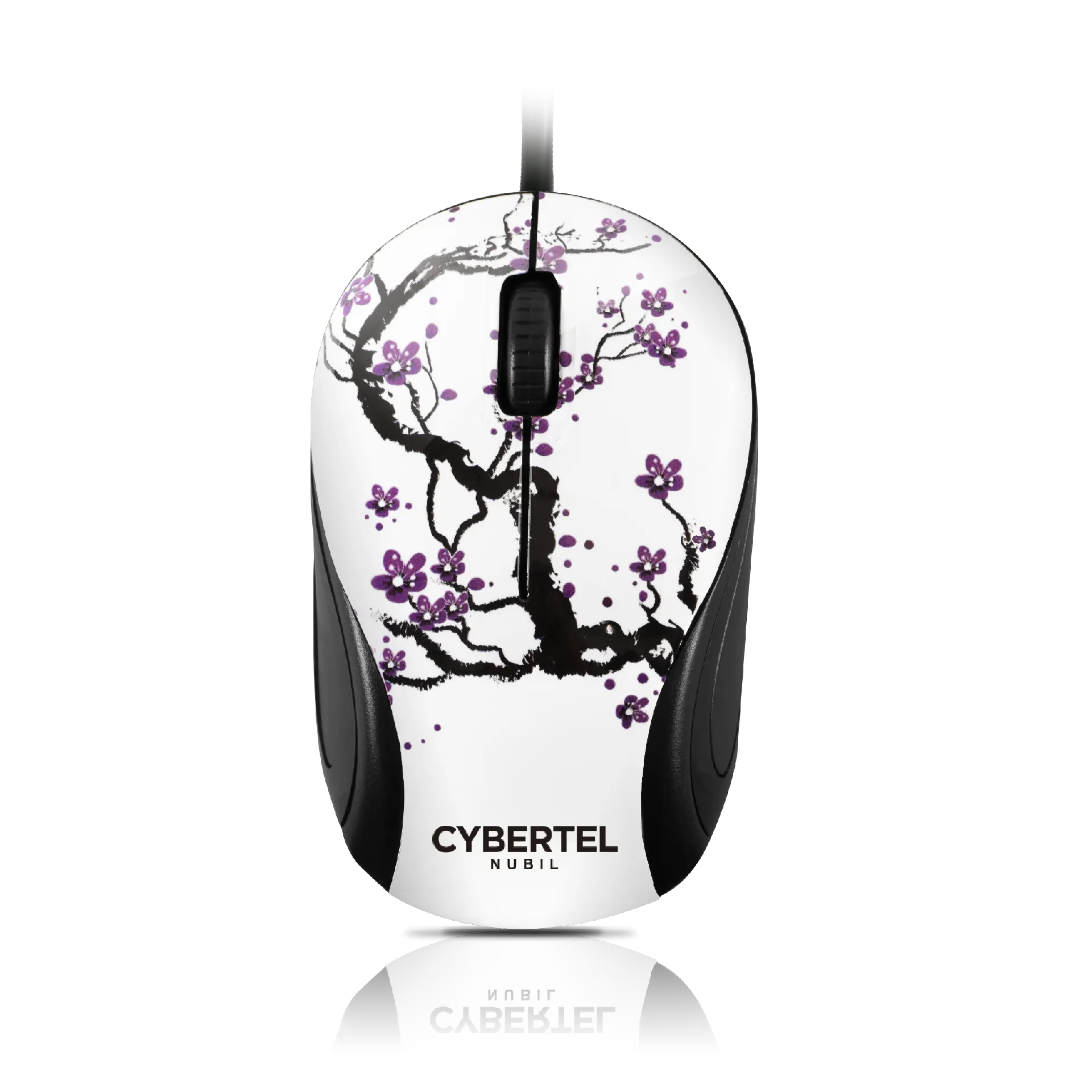 Mouse alámbrico con diseño Nubil Cybertel