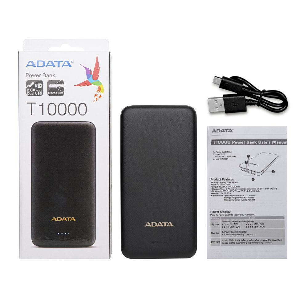 Batería portátil 10000mAh